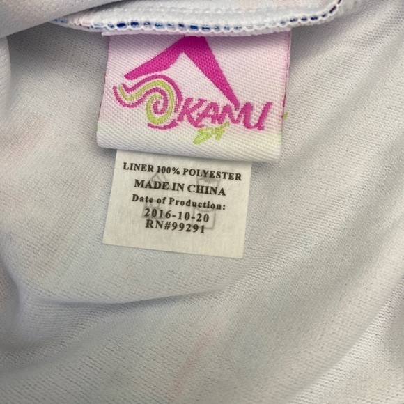 Kanu Surf Cindy 1 Piece Swimsuit in Blue 2T - Picture 3 of 5